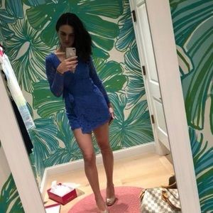 Lilly Lace wrap romper!